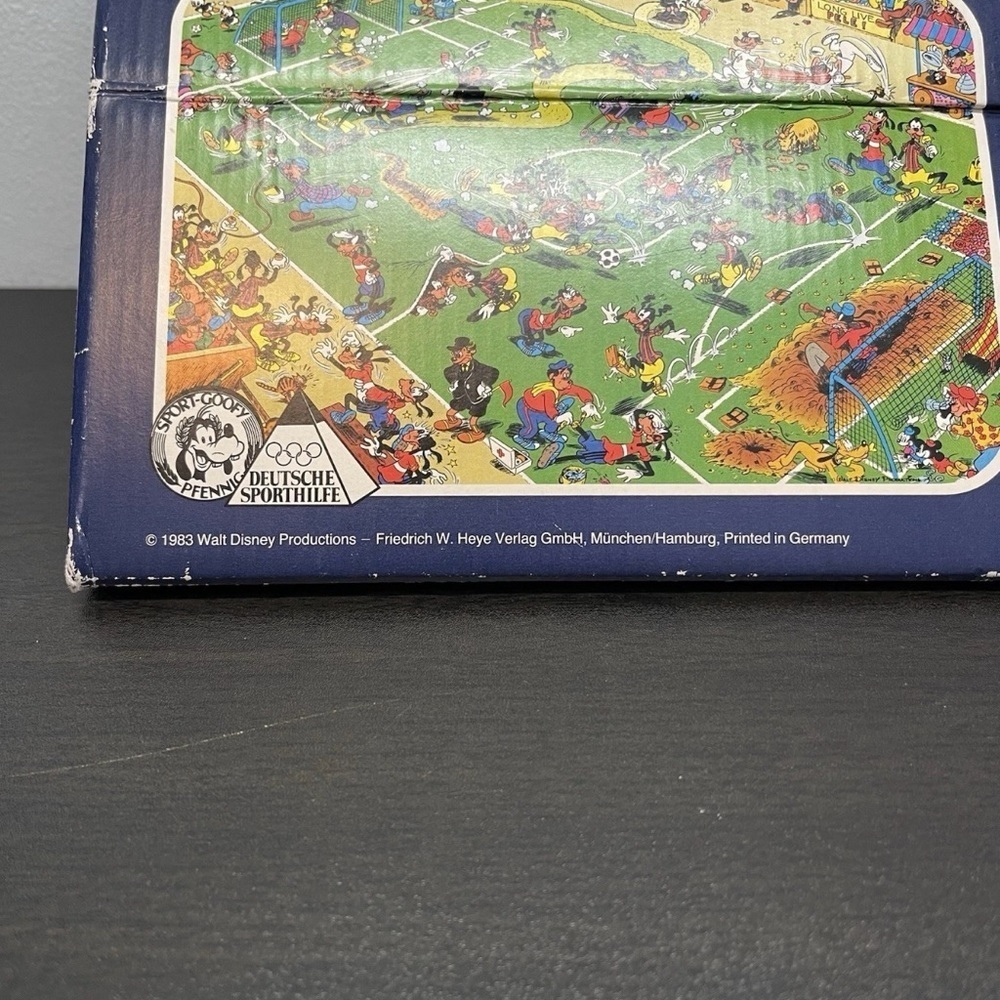 Heye Walt Disney 1:0 For Sport Goofy - 750 Piece Puzzle - 1983 - Picture 6 of 10